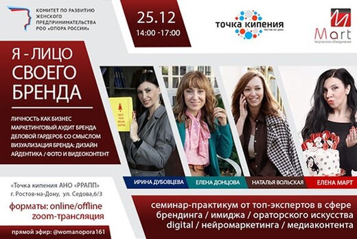 Я - ЛИЦО СВОЕГО БРЕНДА