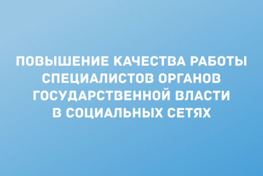 Повышение качества работы специалистов органов гос. власт...
