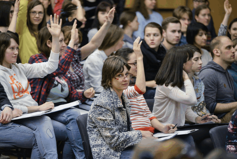 Встреча Уполномоченного по правам предпринимателей Б.Ю. Титова со студентами Владивостока