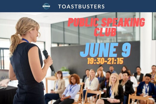 Toastbusters Club: Public Speaking Meeting